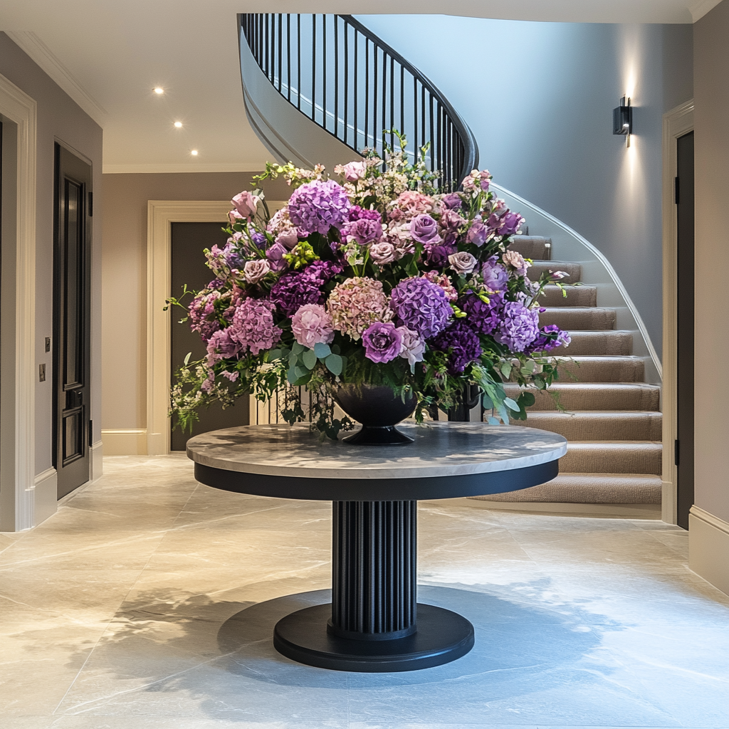 Refined Florals for Professional Spaces