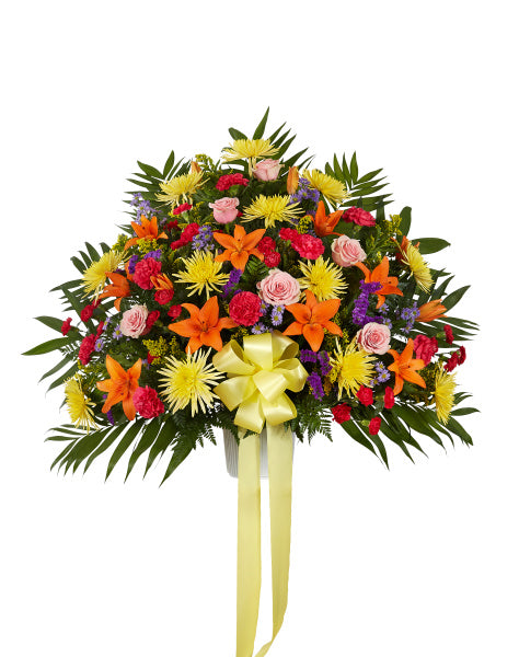 HEARTFELT SYMPATHY URN IN BRIGHT