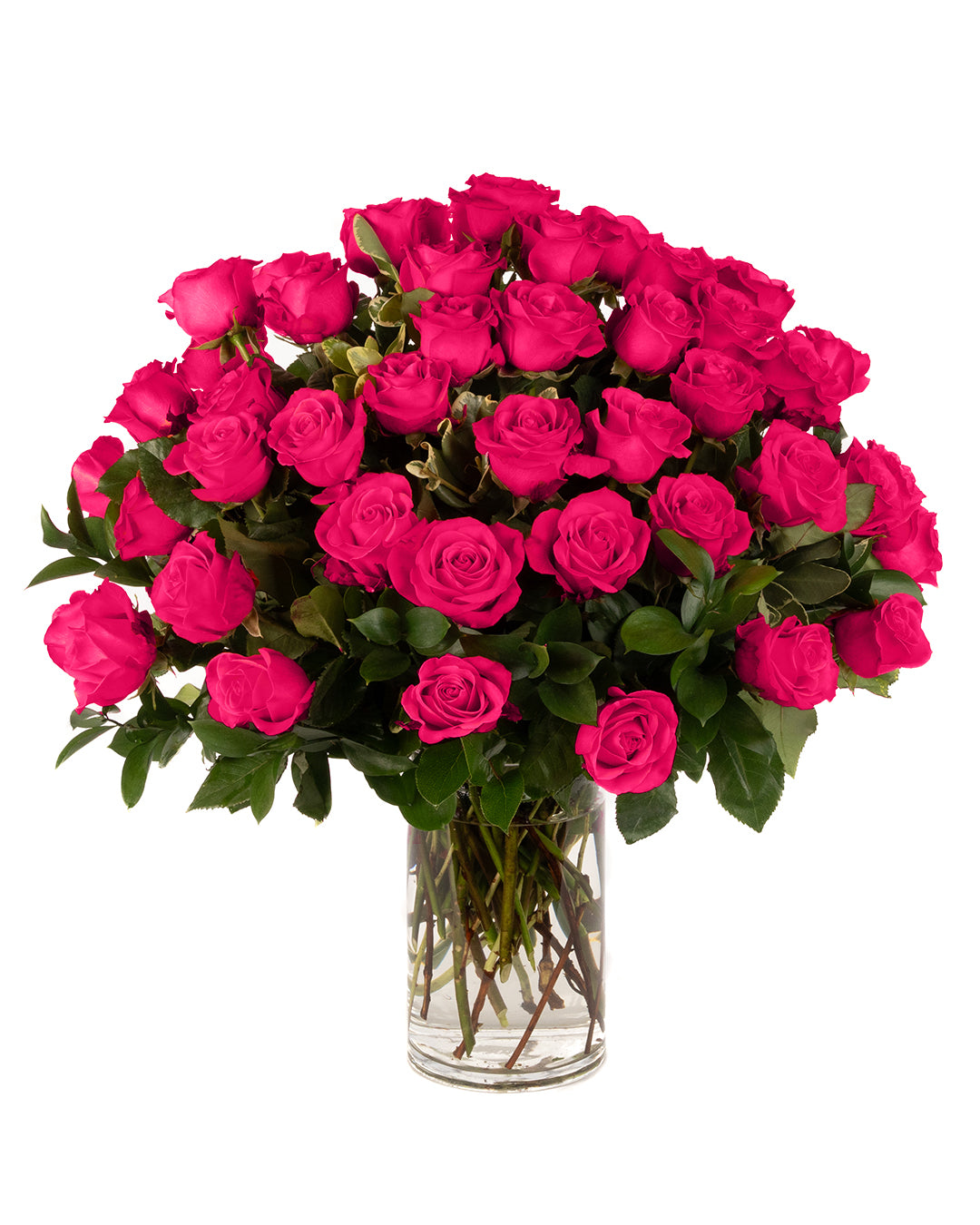 Hot Pink Roses - Choose a Size