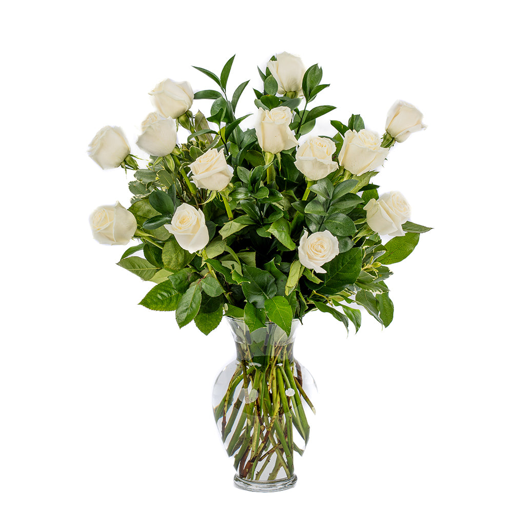 White Roses - Choose a Size